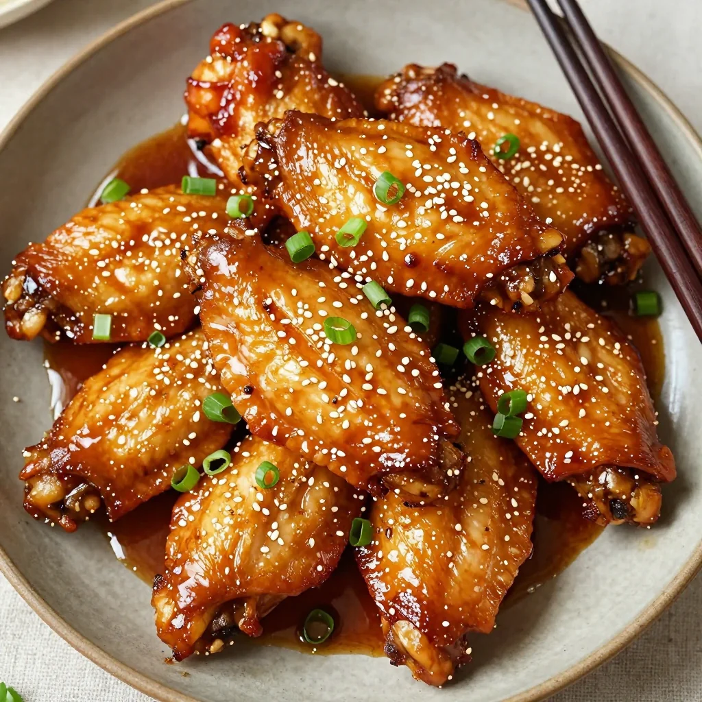Slow Cooker Honey Garlic Chicken Wings That Are Sticky And Finger Licking Good
