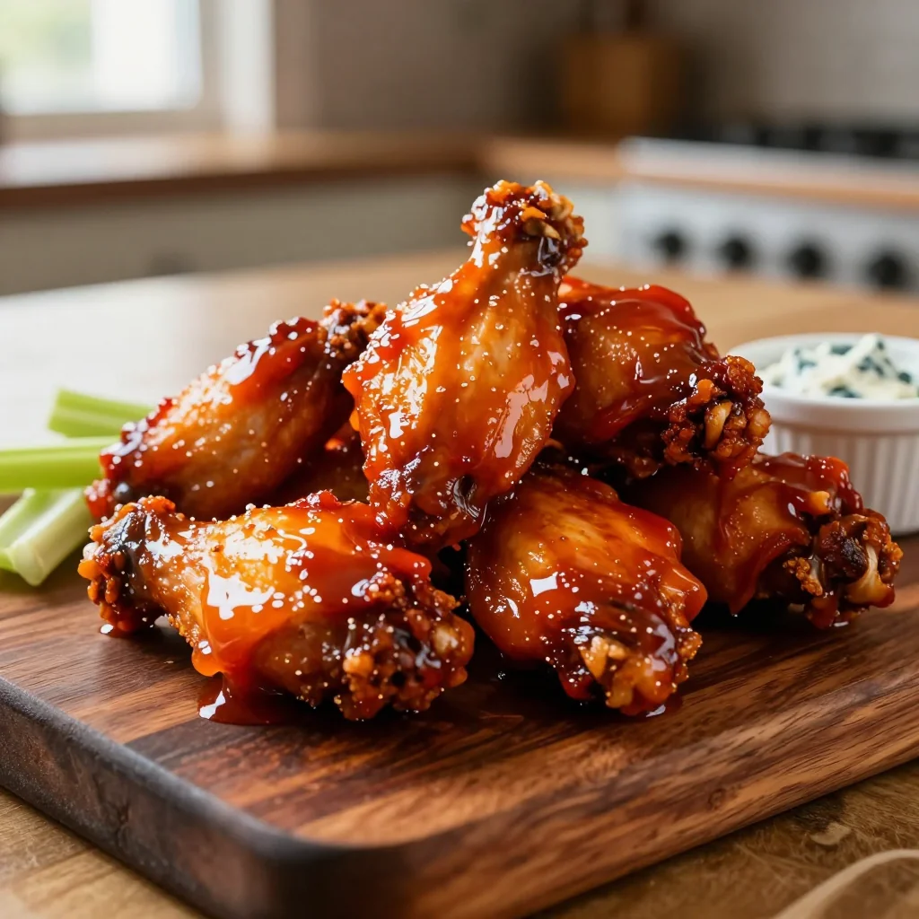 Chicken Wings with Buffalo Sauce