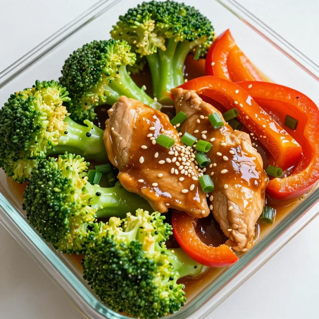 Savory Chicken and Veggie Stir Fry for Freezer Prep Lunches