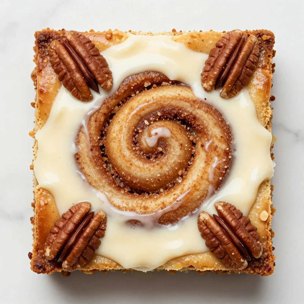 Indulgent Cinnamon Roll Blondies for Breakfast