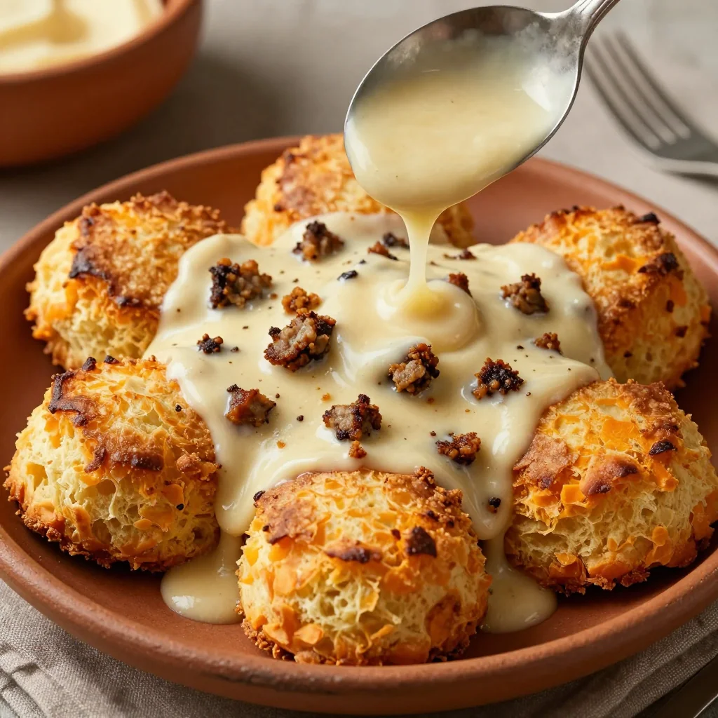 Martin Luther King Jr Day Sweet Potato Biscuits And Gravy