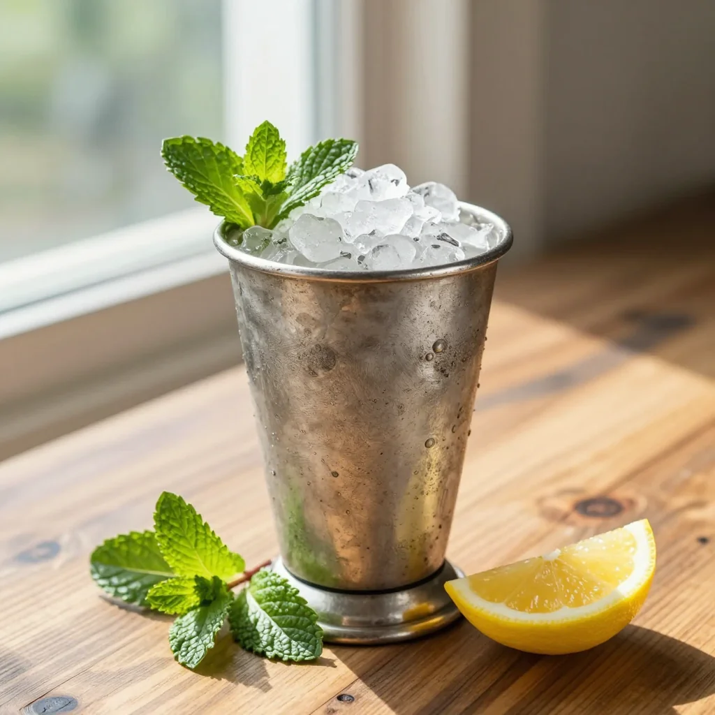 Mint Julep Mocktail Non Alcoholic