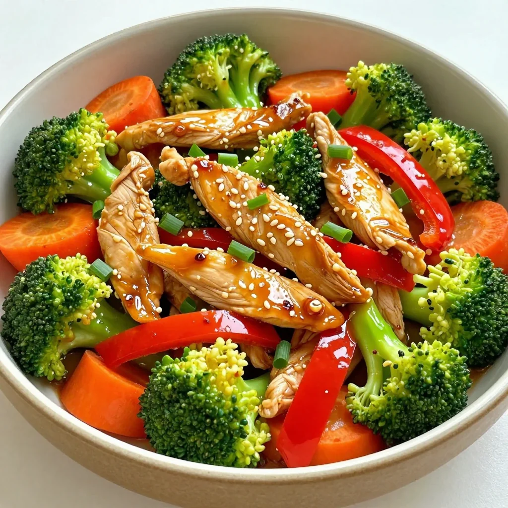 Freezer-Friendly Veggie And Chicken Stir-Fry