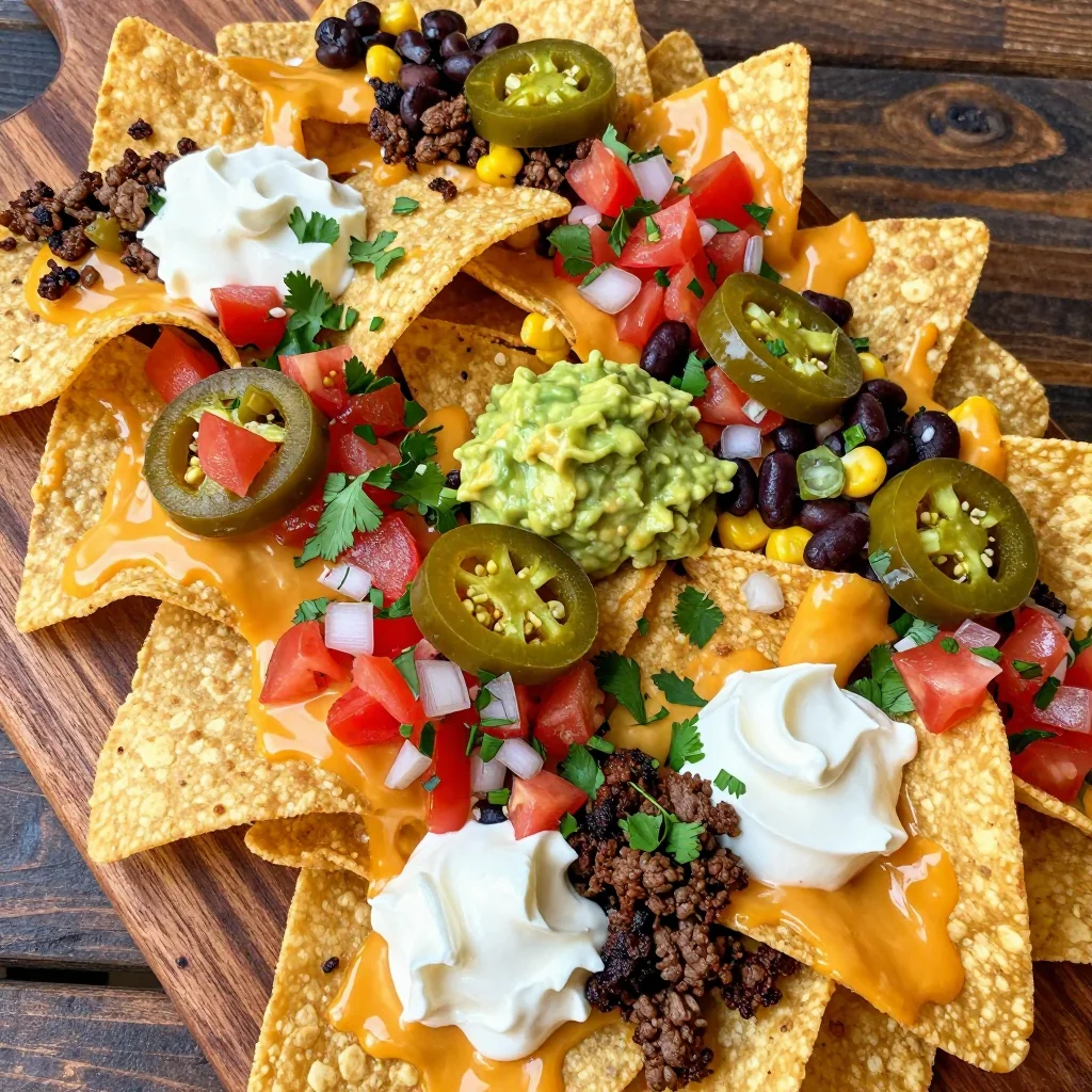 Game Day Nacho Bar Using Freezer and Pantry Items
