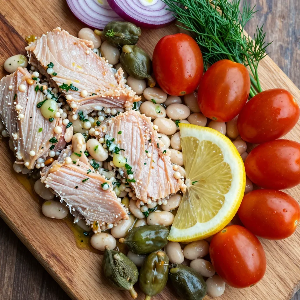 Pantry Clean-Out Canned Tuna And White Bean Salad