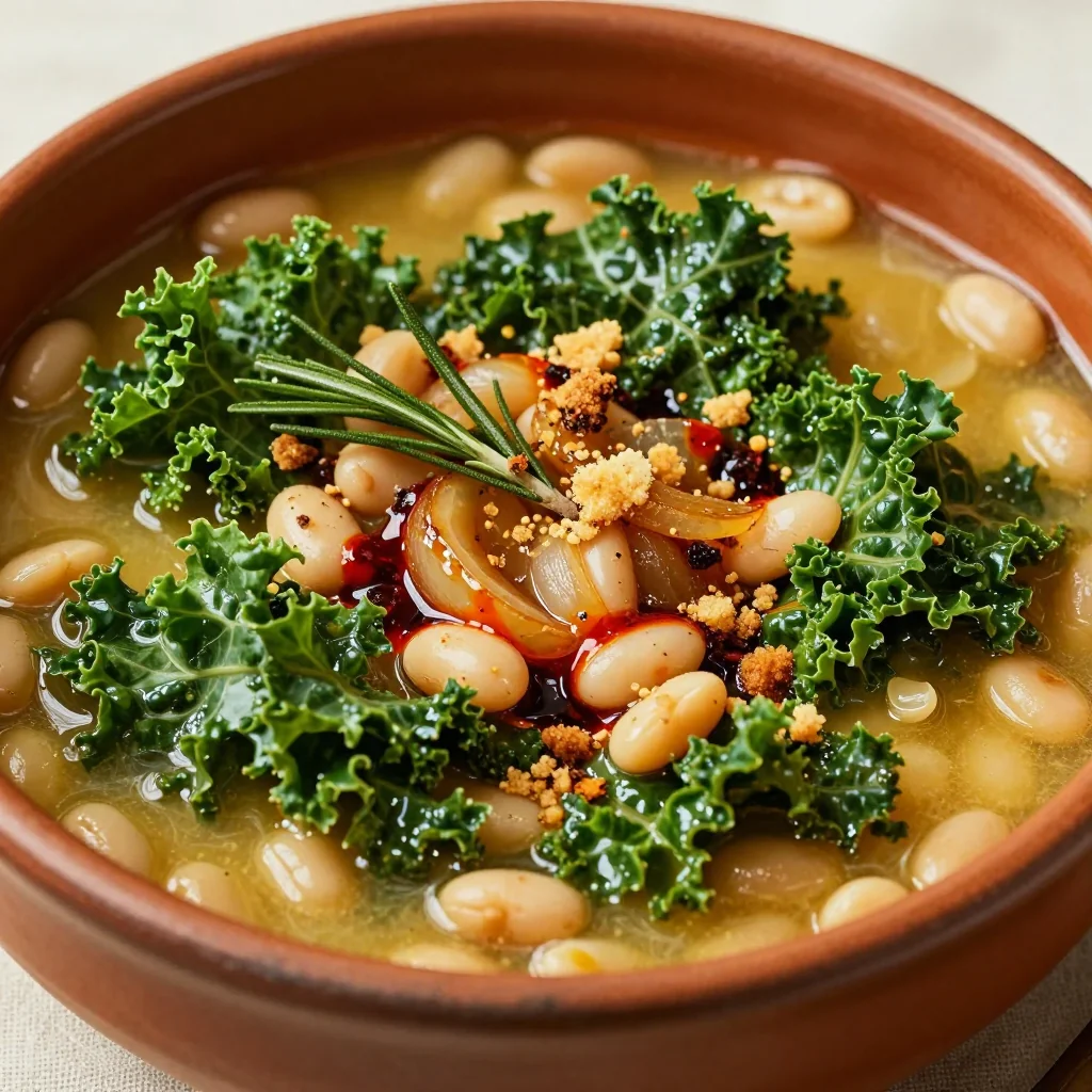 Winter Kale And White Bean Stew With Rosemary