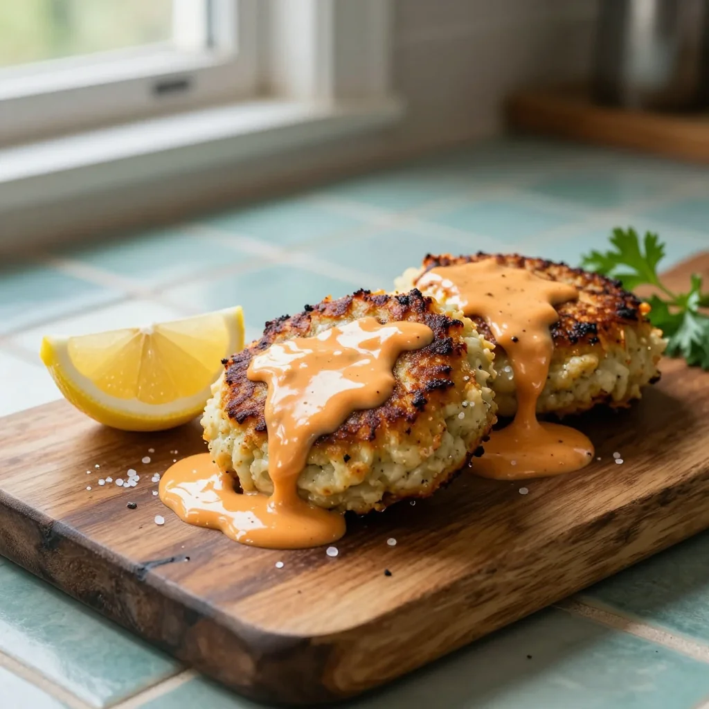 Crab Cakes with Spicy Remoulade Sauce