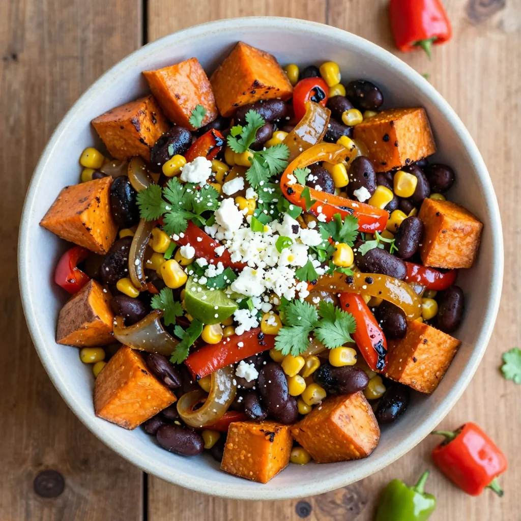 Freezer Friendly Veggie Burrito Filling For Meal Prep