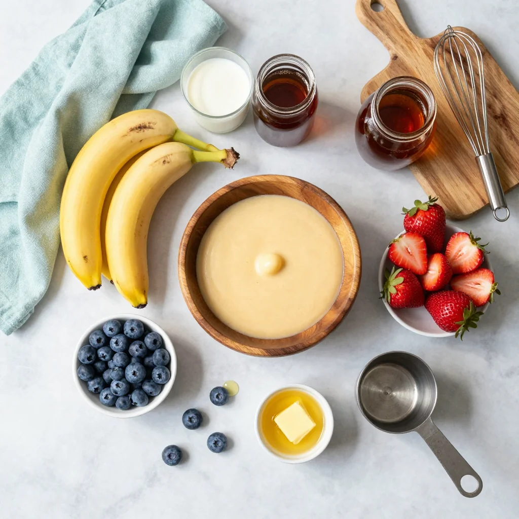 Ingredients for Sheet Pan Pancakes