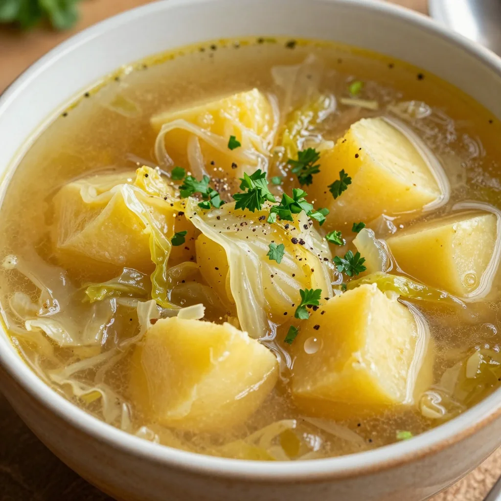 Cozy New Year's Day Cabbage and Potato Soup
