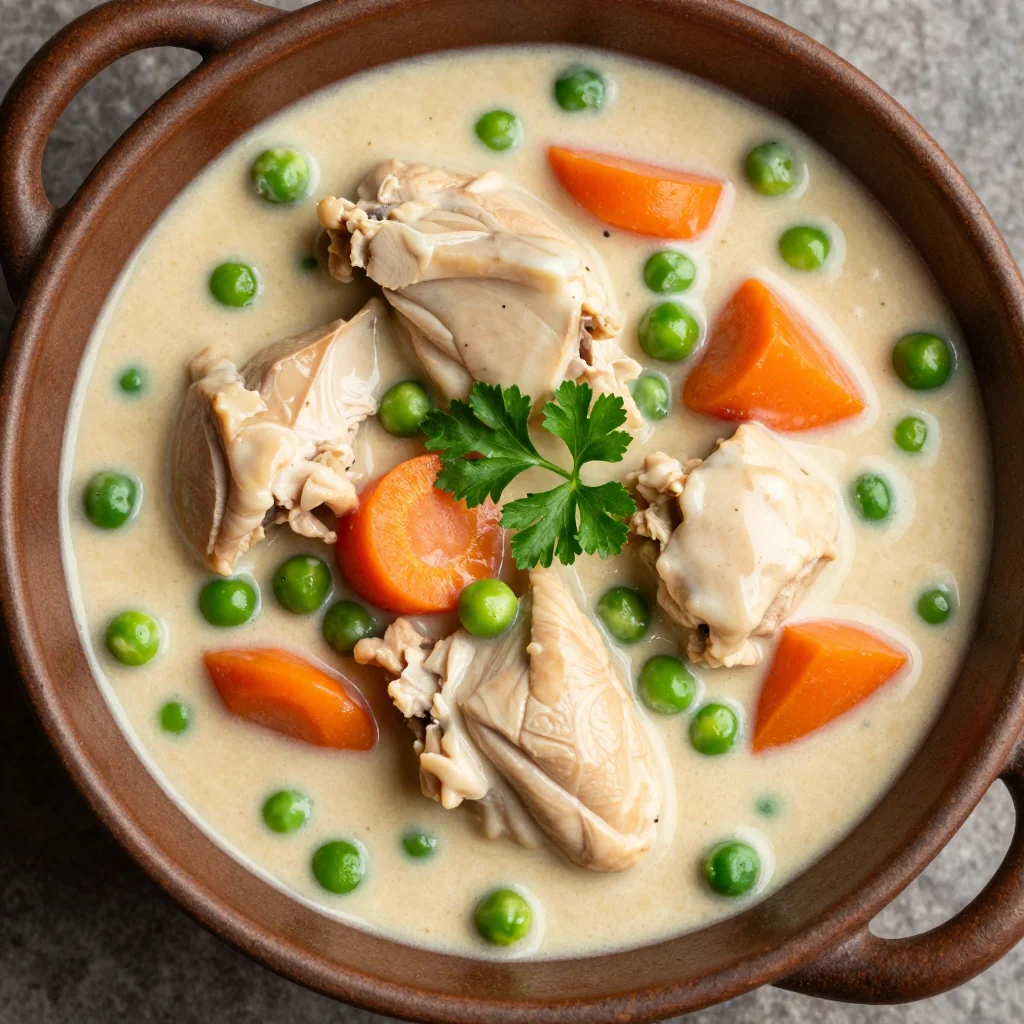 Slow Cooker Creamy Chicken Stew for Easy Meals