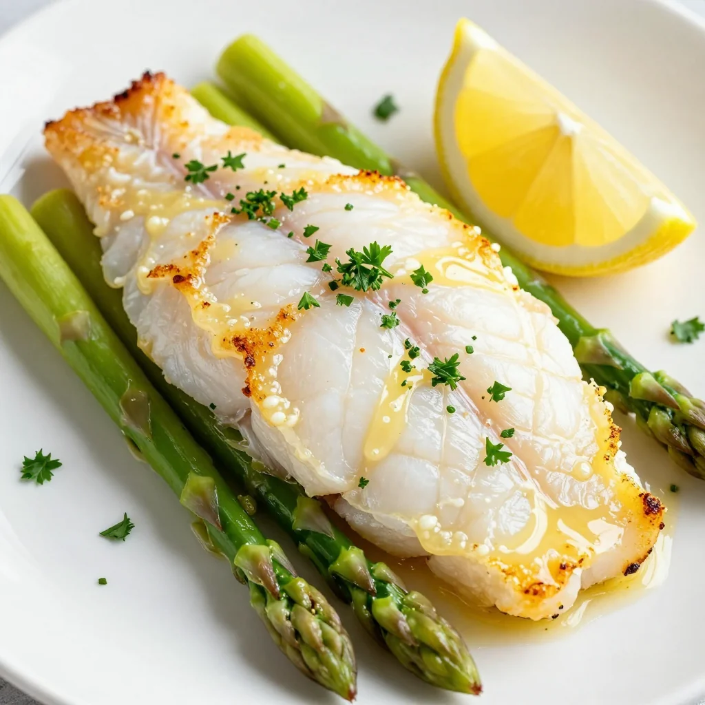 Lemon Garlic Butter Baked Fish for a Healthy Dinner