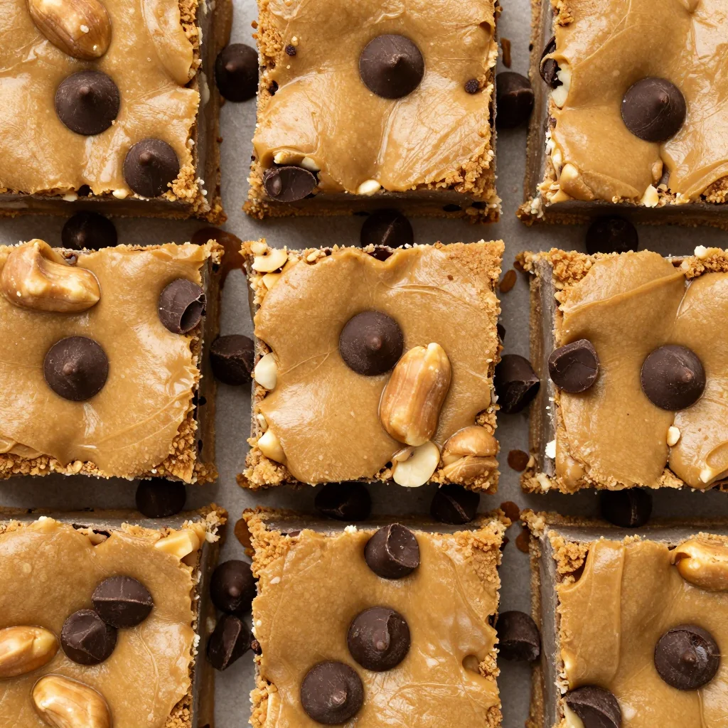 Indulgent Chocolate Chip Chocolate Chip Peanut Butter Blondies for Rich Bars