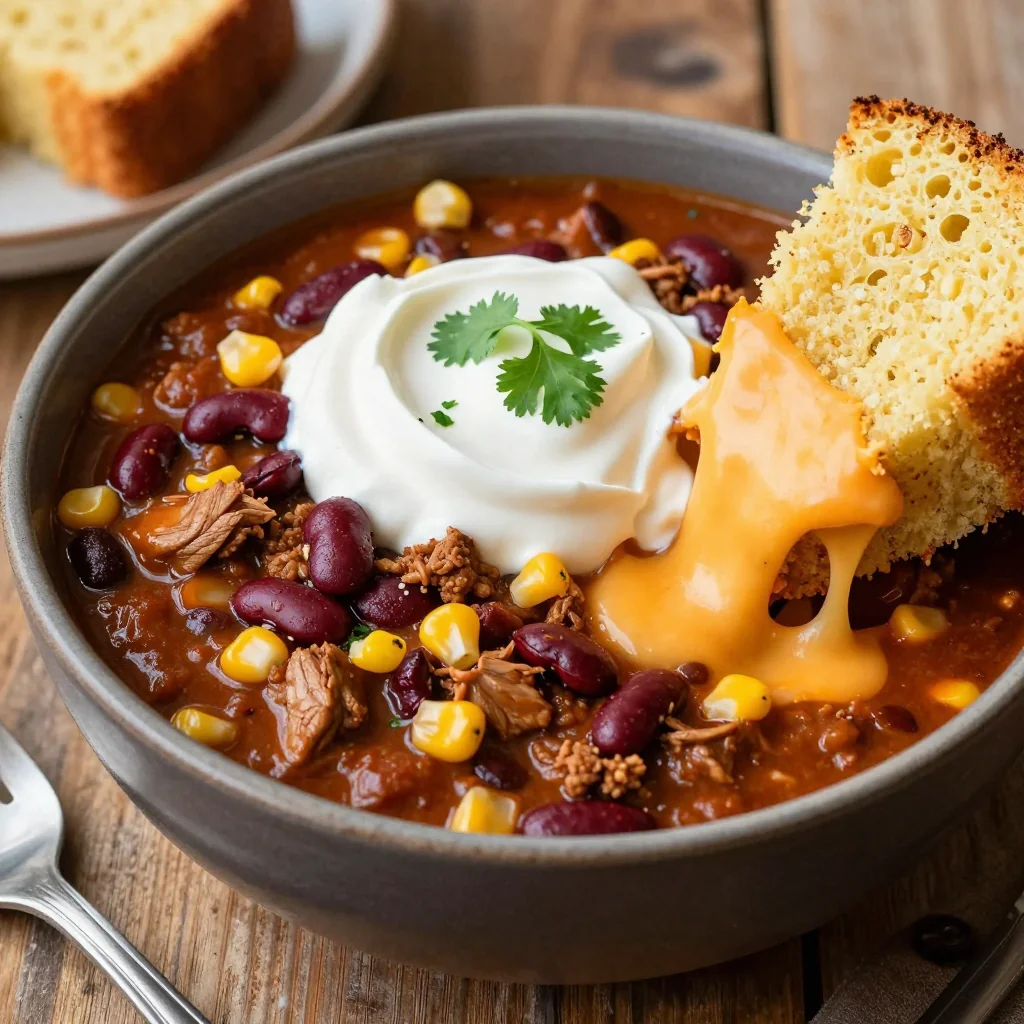 Hearty Turkey Chili Perfect For New Year's Day