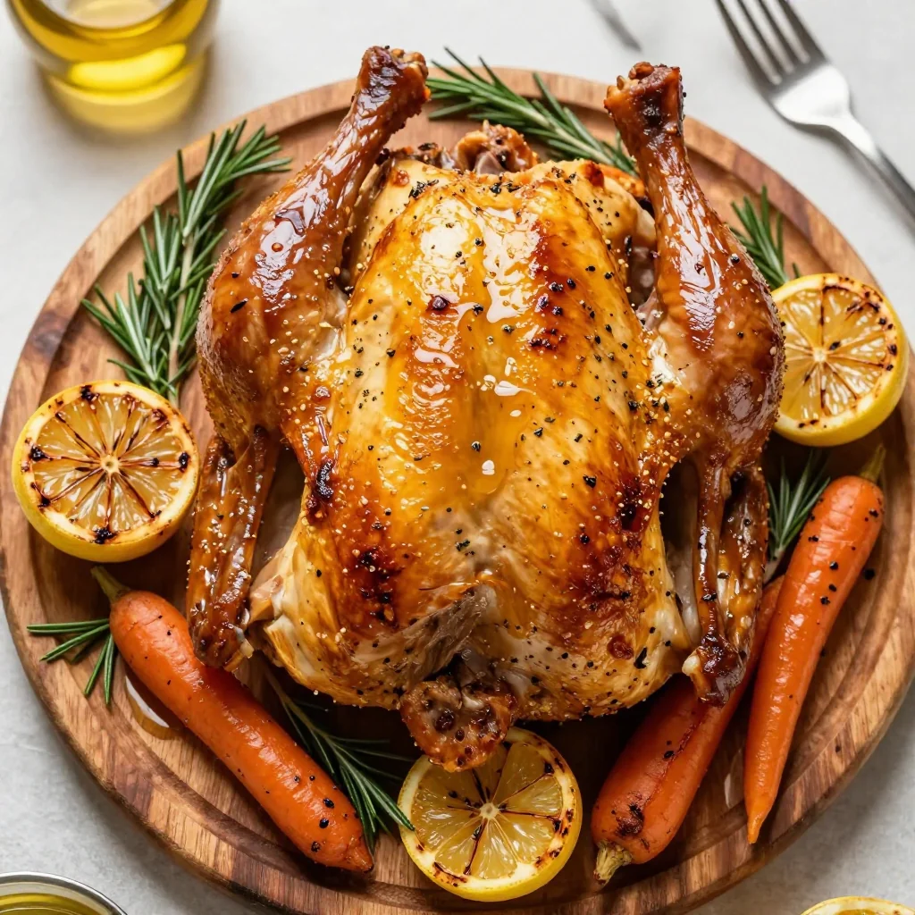 Lemon Herb Roasted Chicken for a Fresh MLK Day Dinner