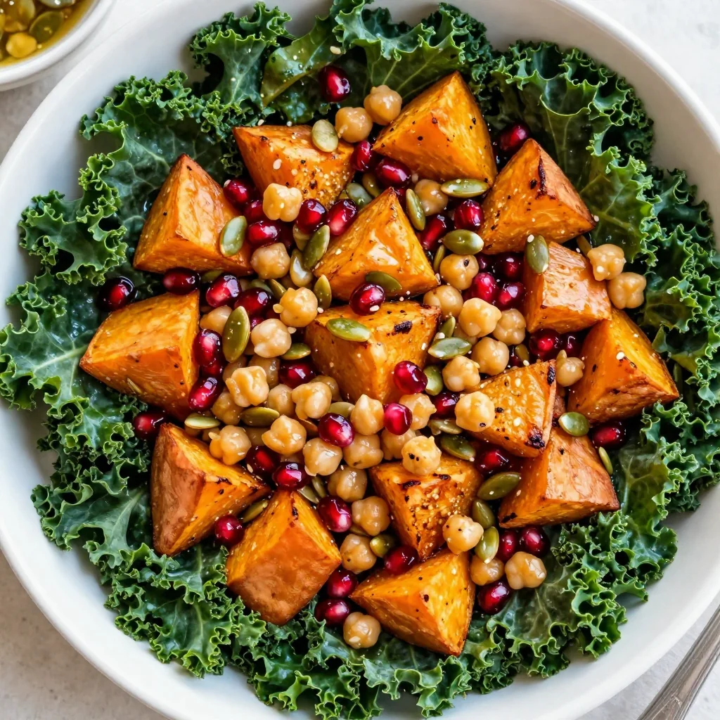 New Year Reset Sweet Potato And Chickpea Salad
