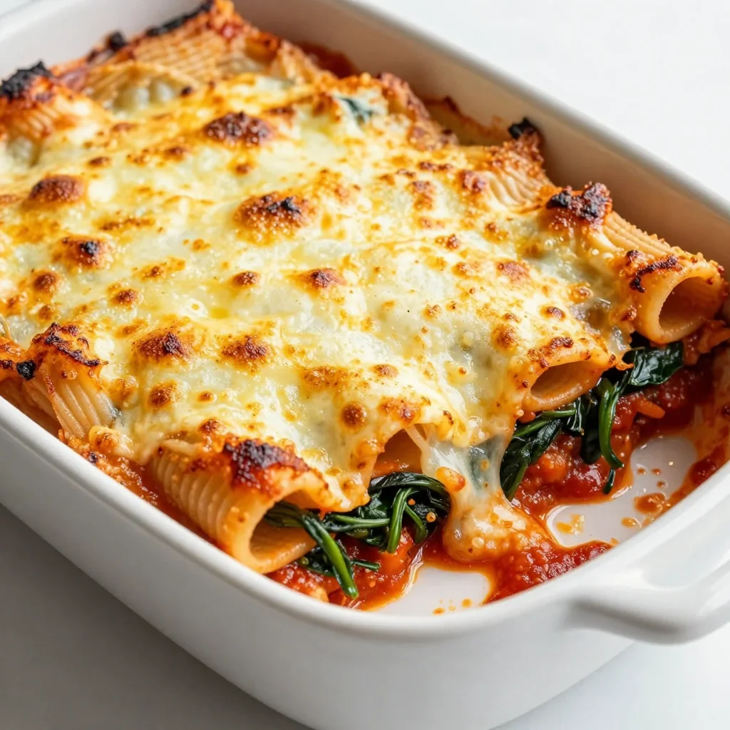 Baked Ziti With Hidden Spinach For A Family Meal