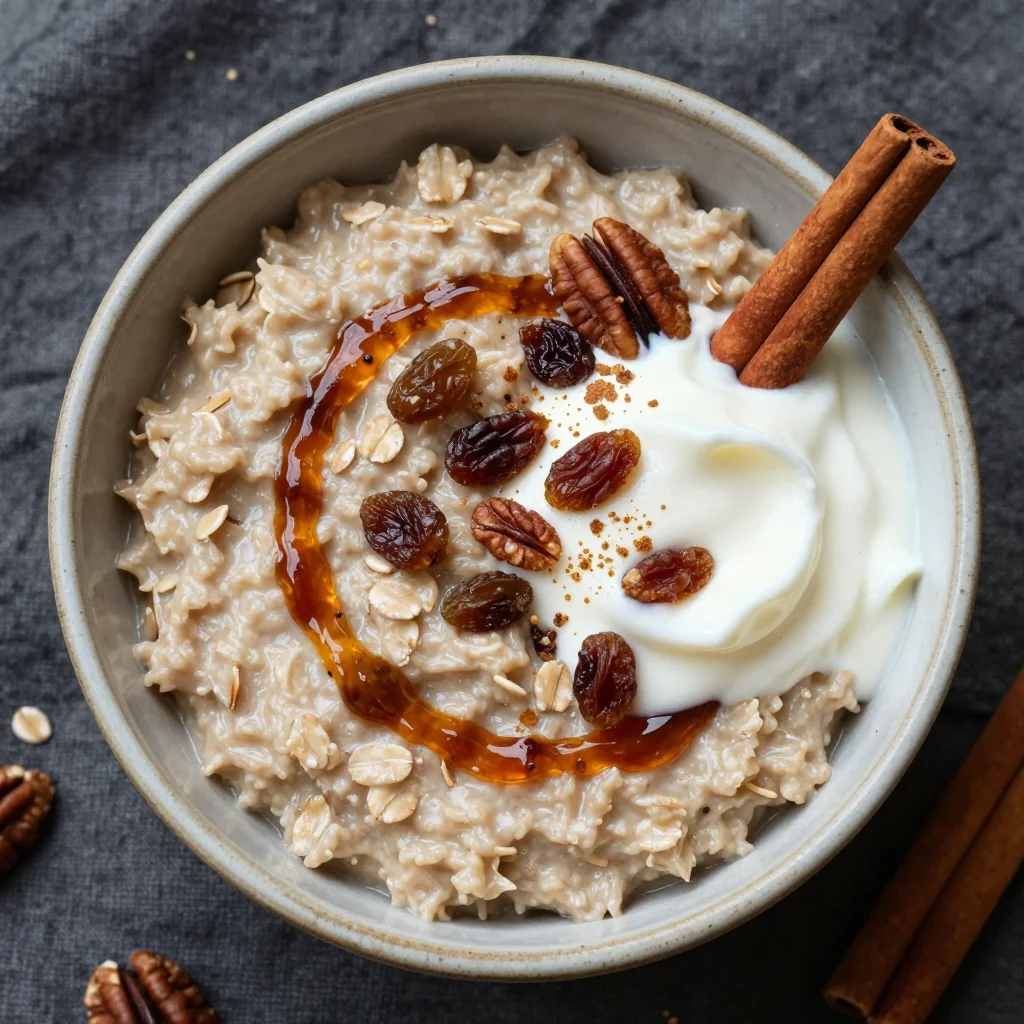 Cozy Cinnamon and Vanilla Oatmeal for Mornings
