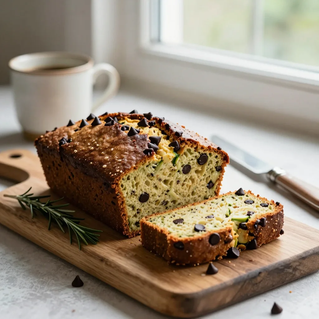 Zucchini Bread with Chocolate Chips