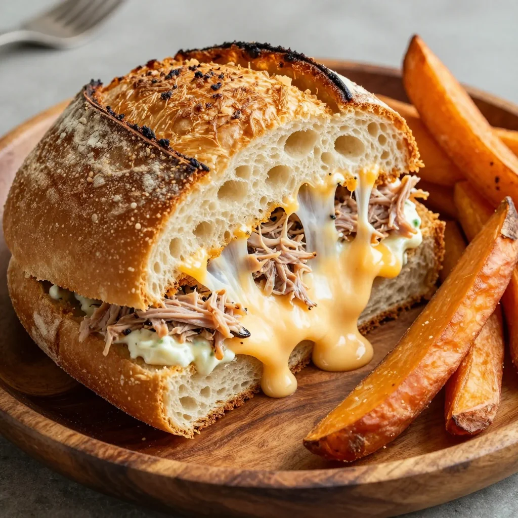 Kid-Friendly Cheesy Tuna Melt for a Quick Lunch