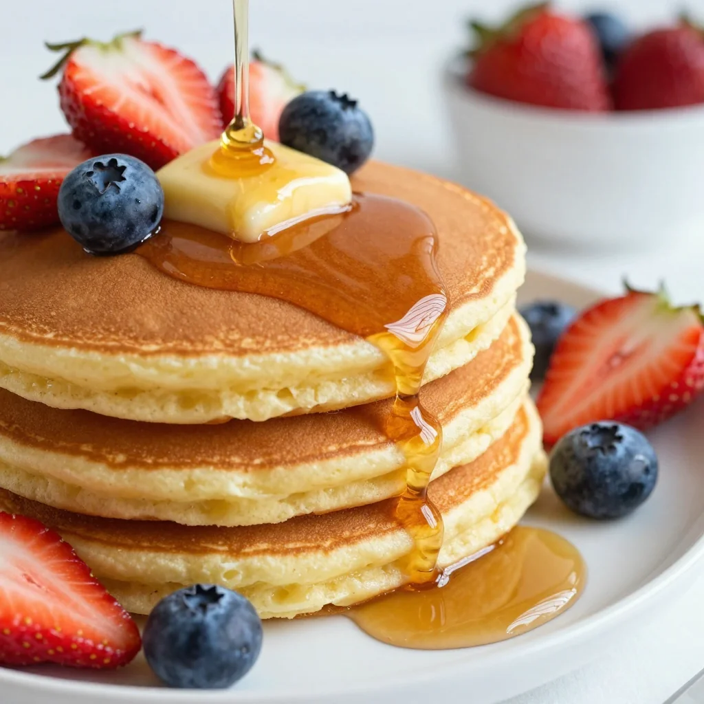 Freezer Friendly Pancakes for New Year's Breakfast