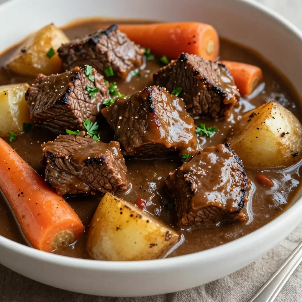 Pantry Clean-Out Beef Stew That Warms Your NFL Playoff Soul