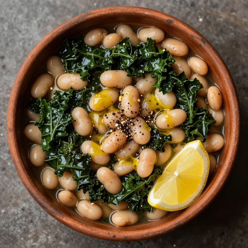 Warm Kale and White Bean Stew for a Healthy Start