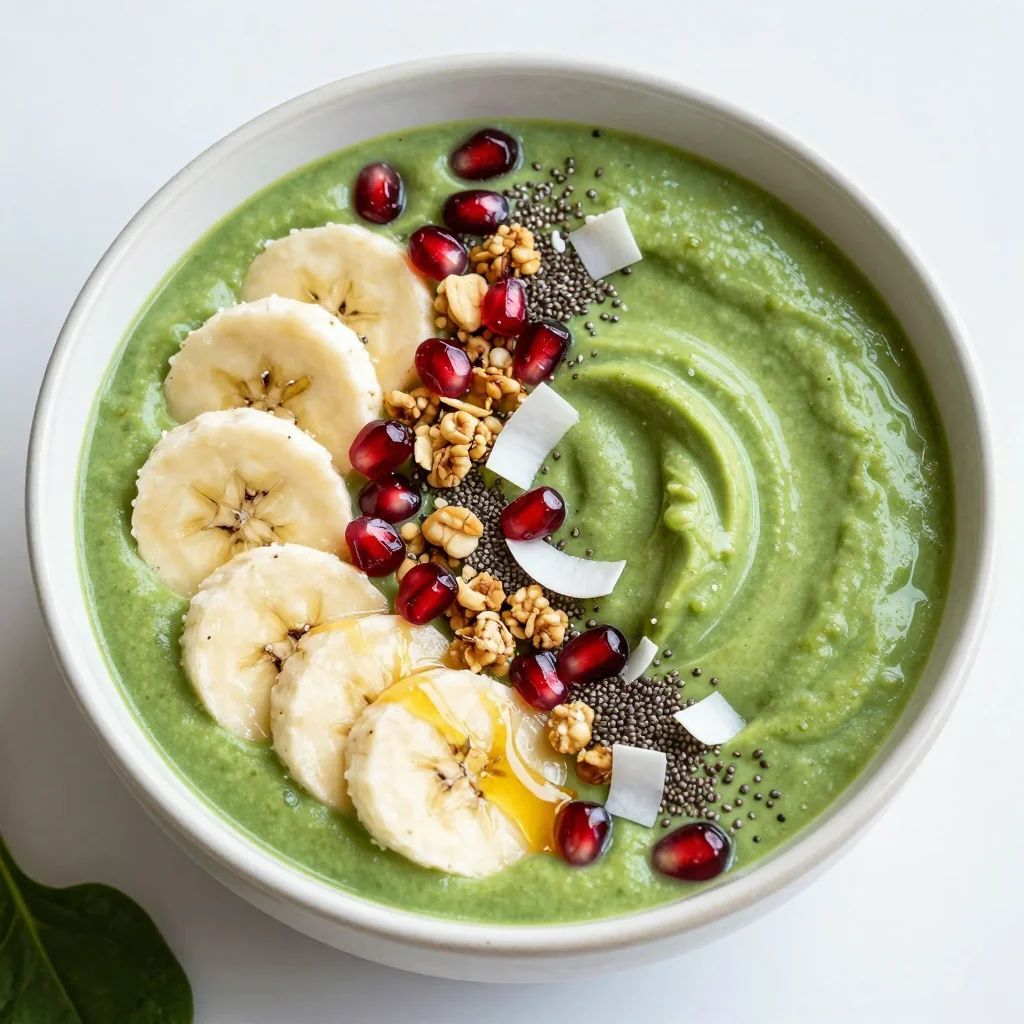 New Year Reset Smoothie Bowls with Toppings for Crunch
