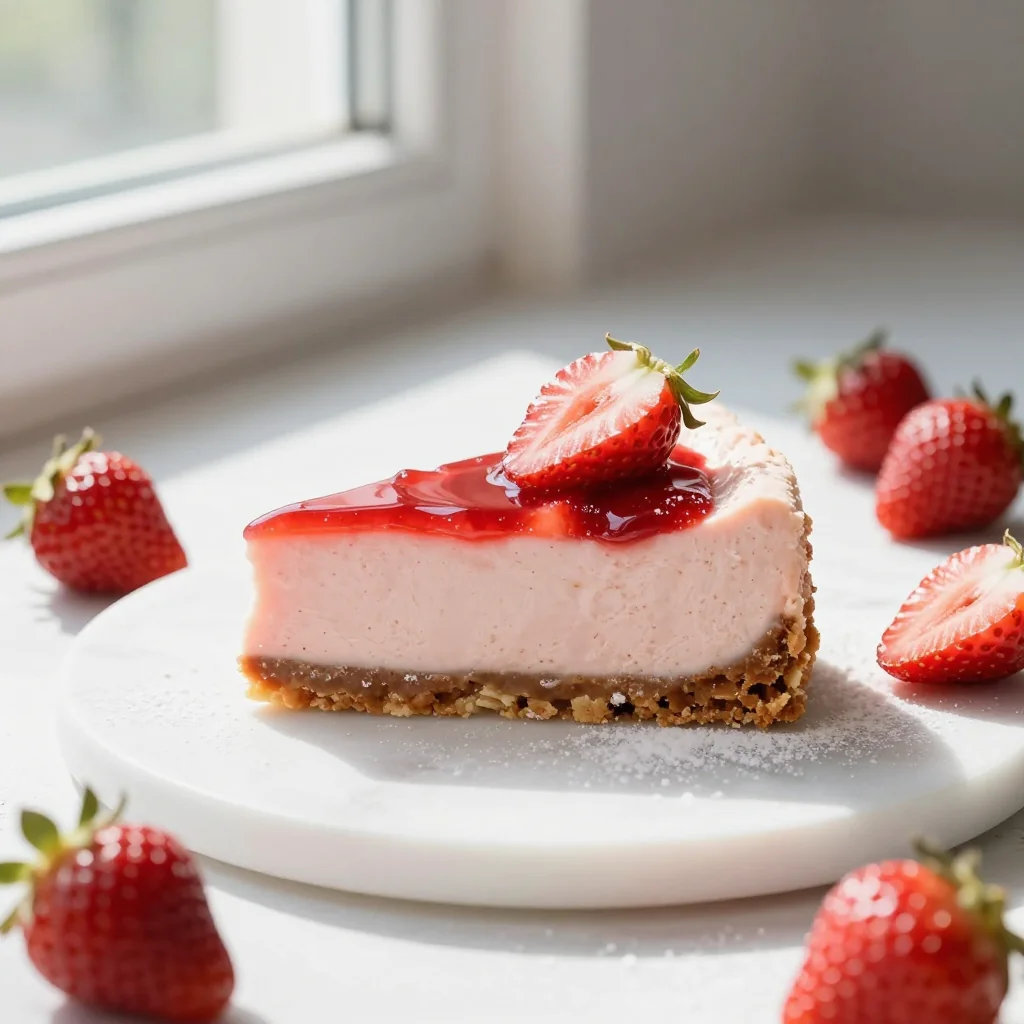 Strawberry Cheesecake No Bake Dessert