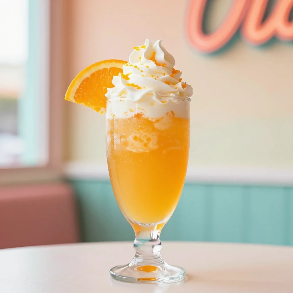 Orange Creamsicle Float