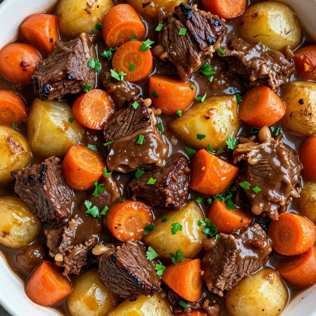 slow cooker beef and root vegetable casserole for winter comfort