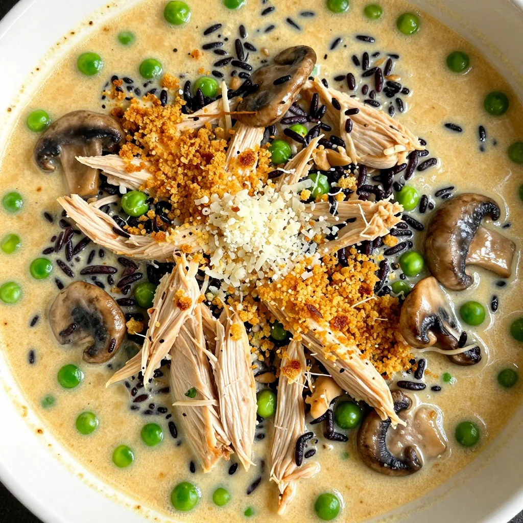 Hearty Chicken and Wild Rice Casserole for Cold Nights