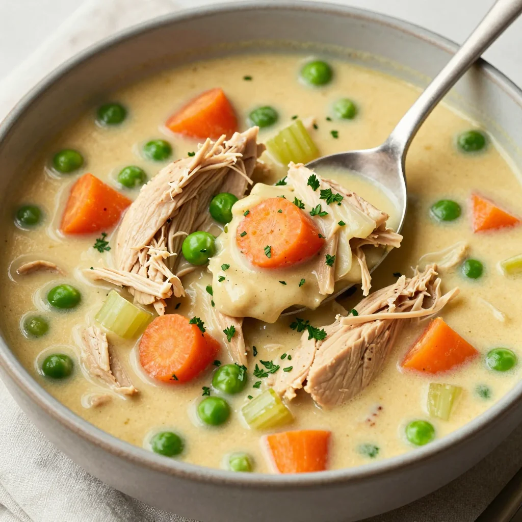Hearty Freezer-Prep Creamy Chicken and Veggie Stew