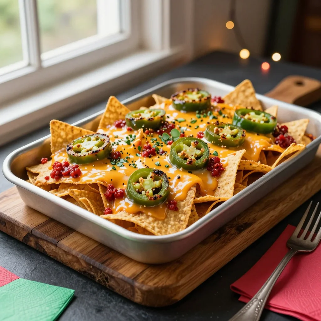 Loaded Nachos Sheet Pan Party Food