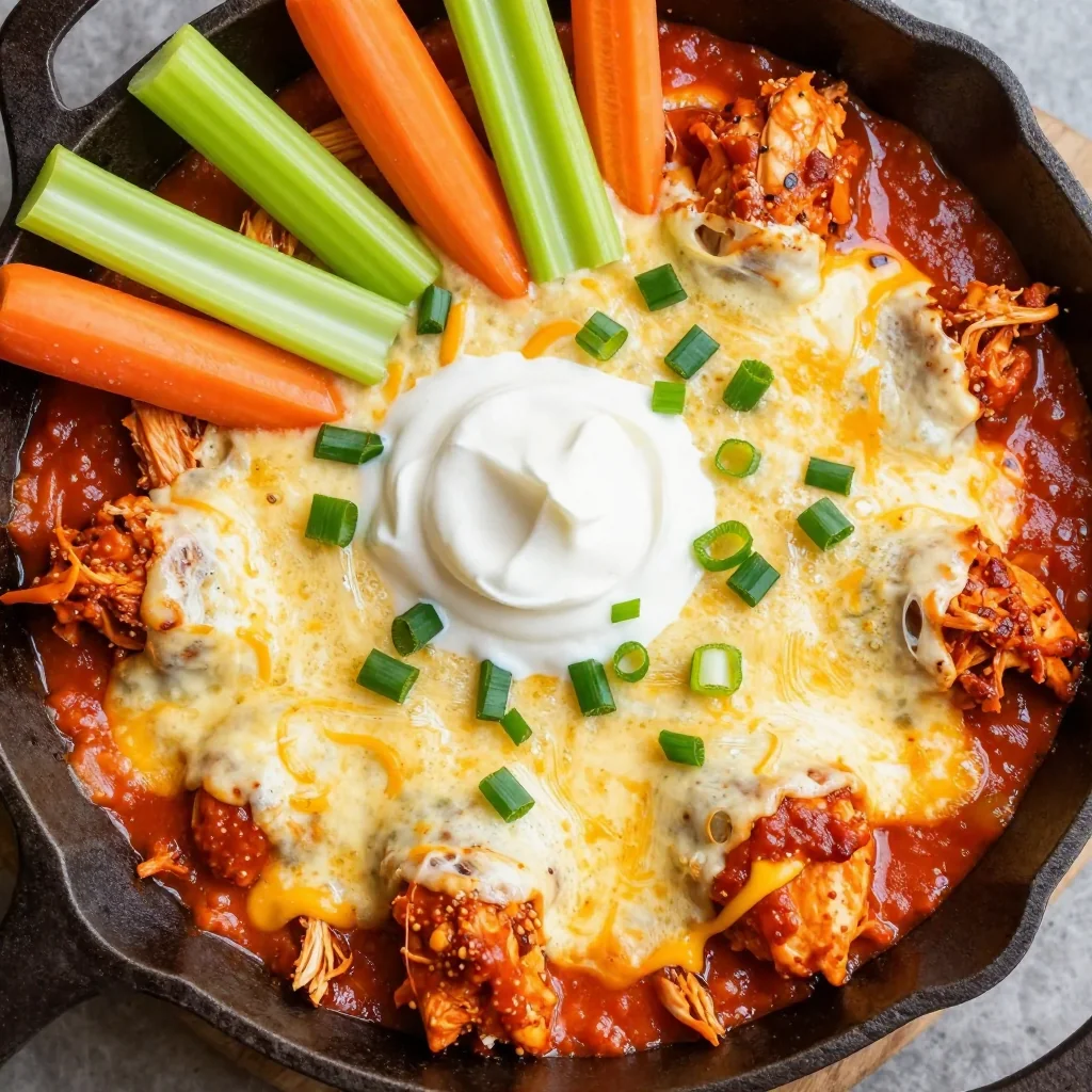 Spicy Buffalo Chicken Dip for Game Day Party