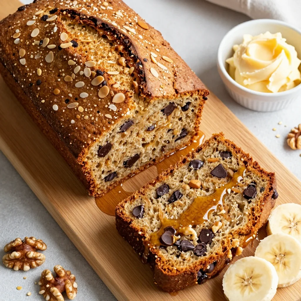 Healthy Banana Bread With Almond Flour And Honey