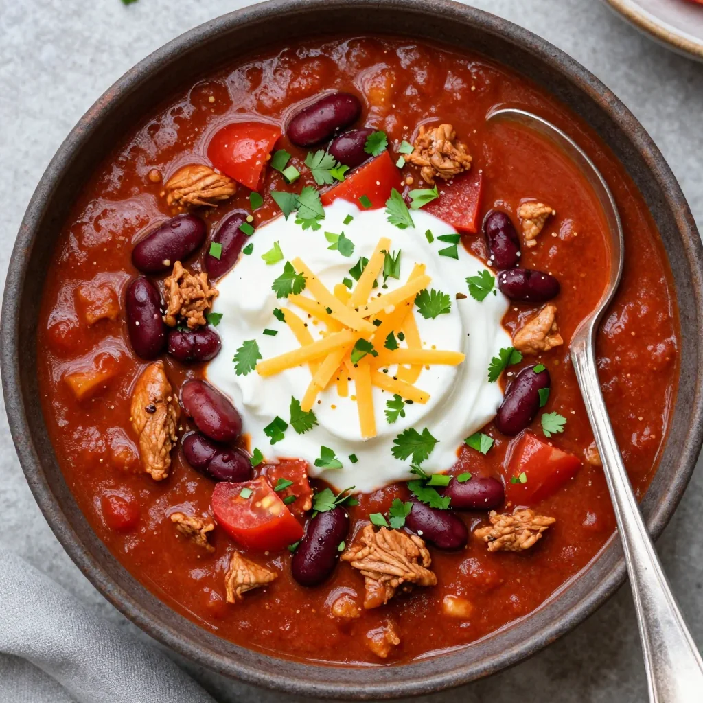 High Protein Turkey Chili for a Budget-Friendly Meal