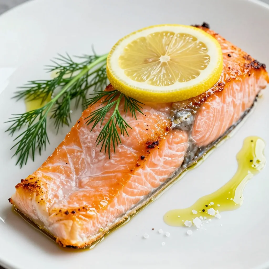 Baked Salmon with Dill and Lemon for a Healthy Meal