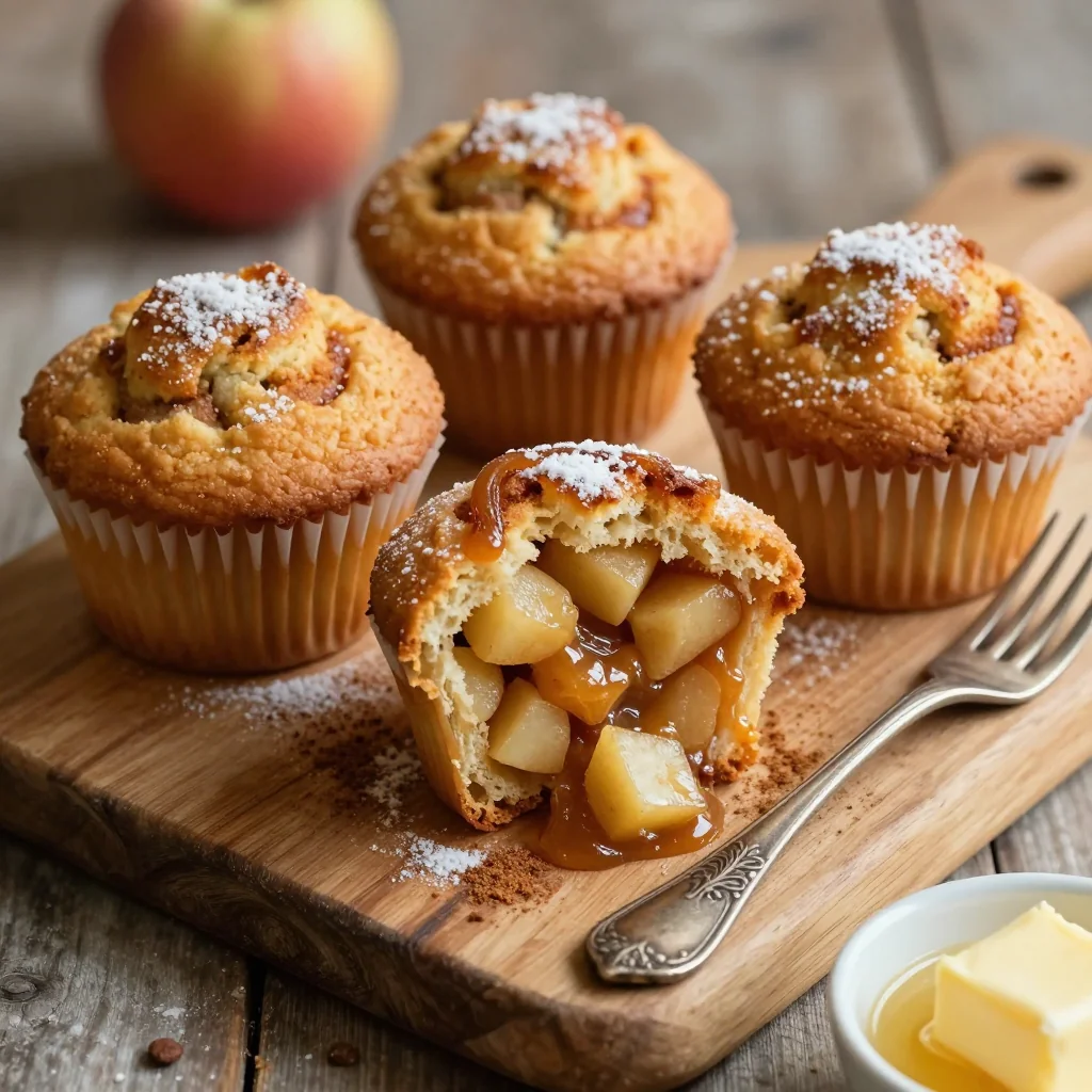 Warm Apple Cinnamon Muffins for a Cozy Breakfast
