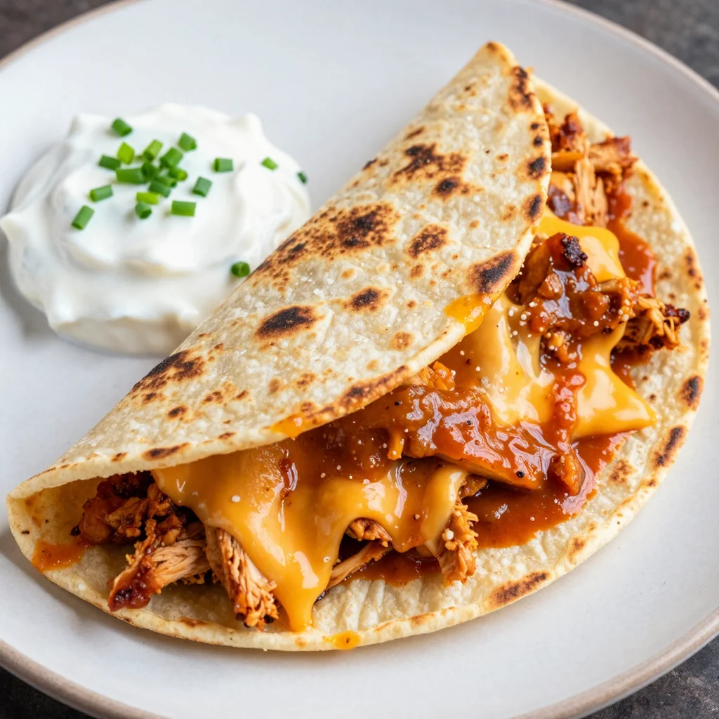 Buffalo Chicken Quesadillas for a 15-Minute Game Day Lunch