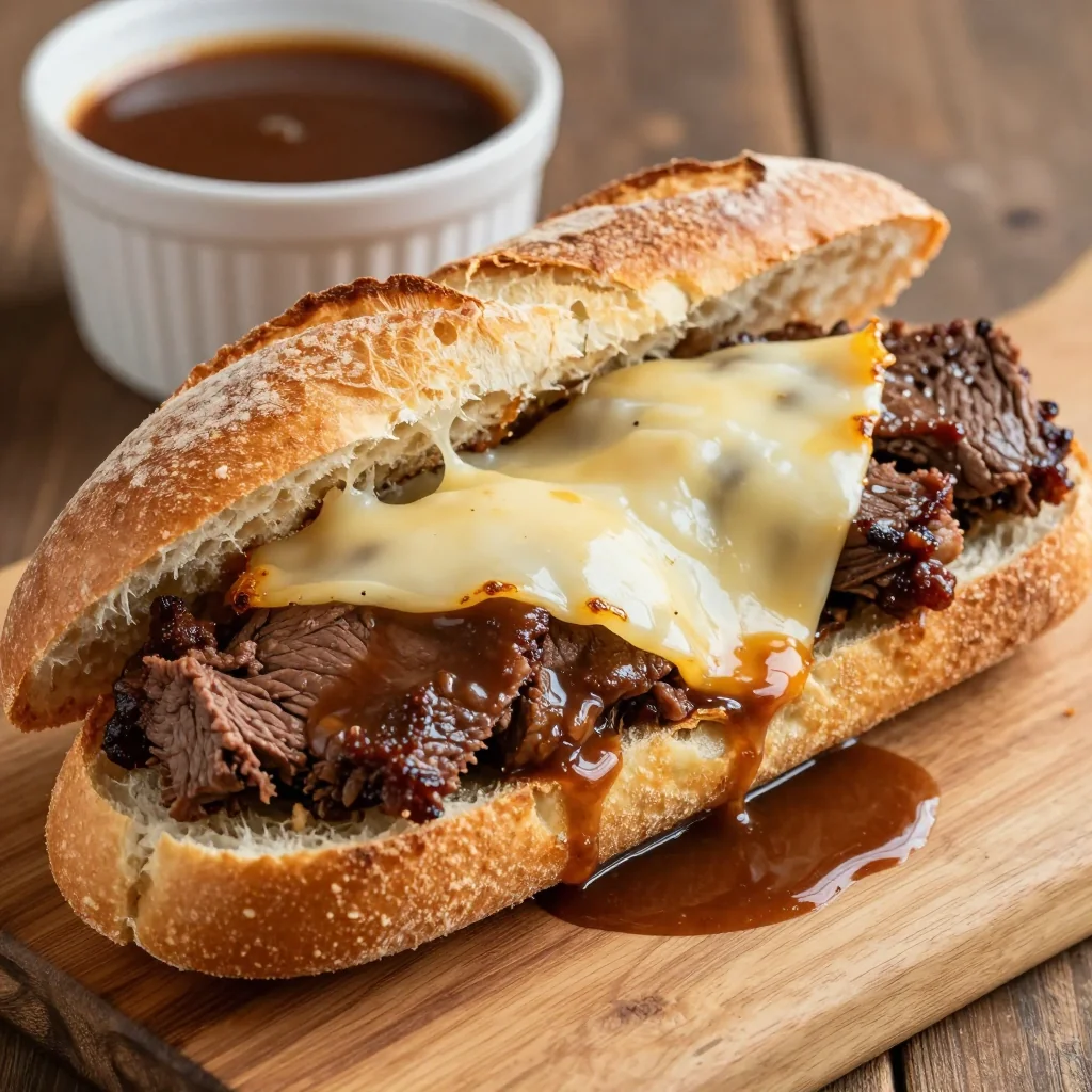 Slow Cooker French Dip Sandwiches for MLK Dinner