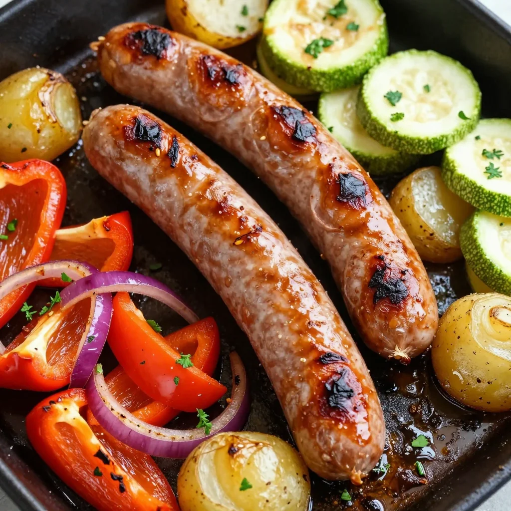 Sheet Pan Sausage and Veggie Medley for Easy Meal