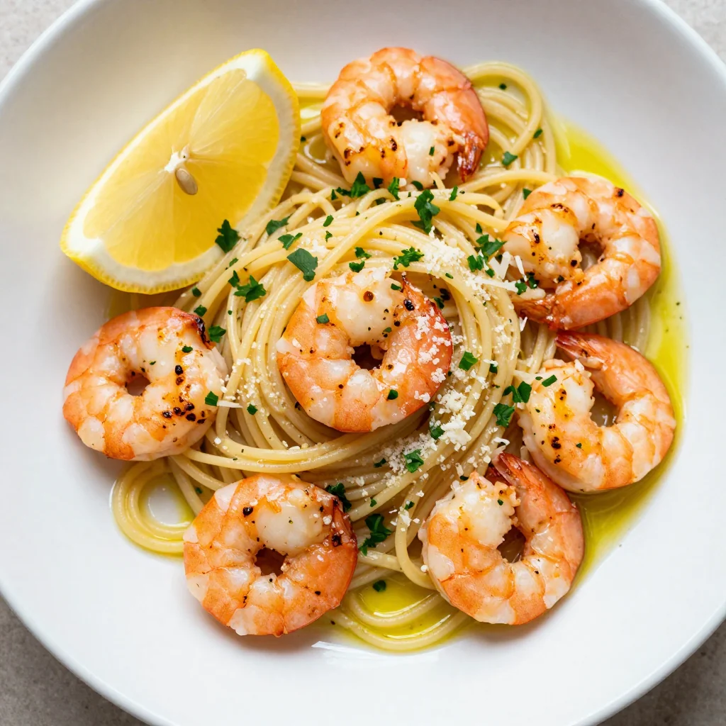 Budget Pasta with Garlic Butter Shrimp for Quick Dinners