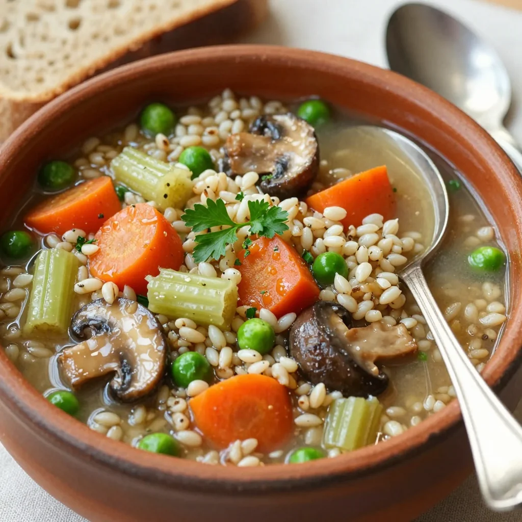 Healthy Vegetable Barley Stew for Weight Loss