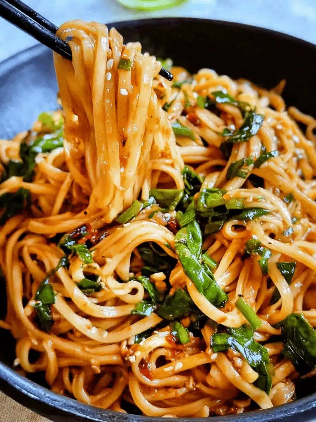 10-Minute Chilli Garlic Noodle