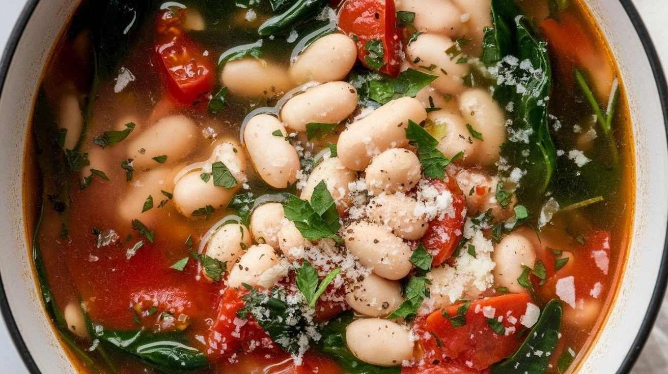 10-Minute White Bean Soup with