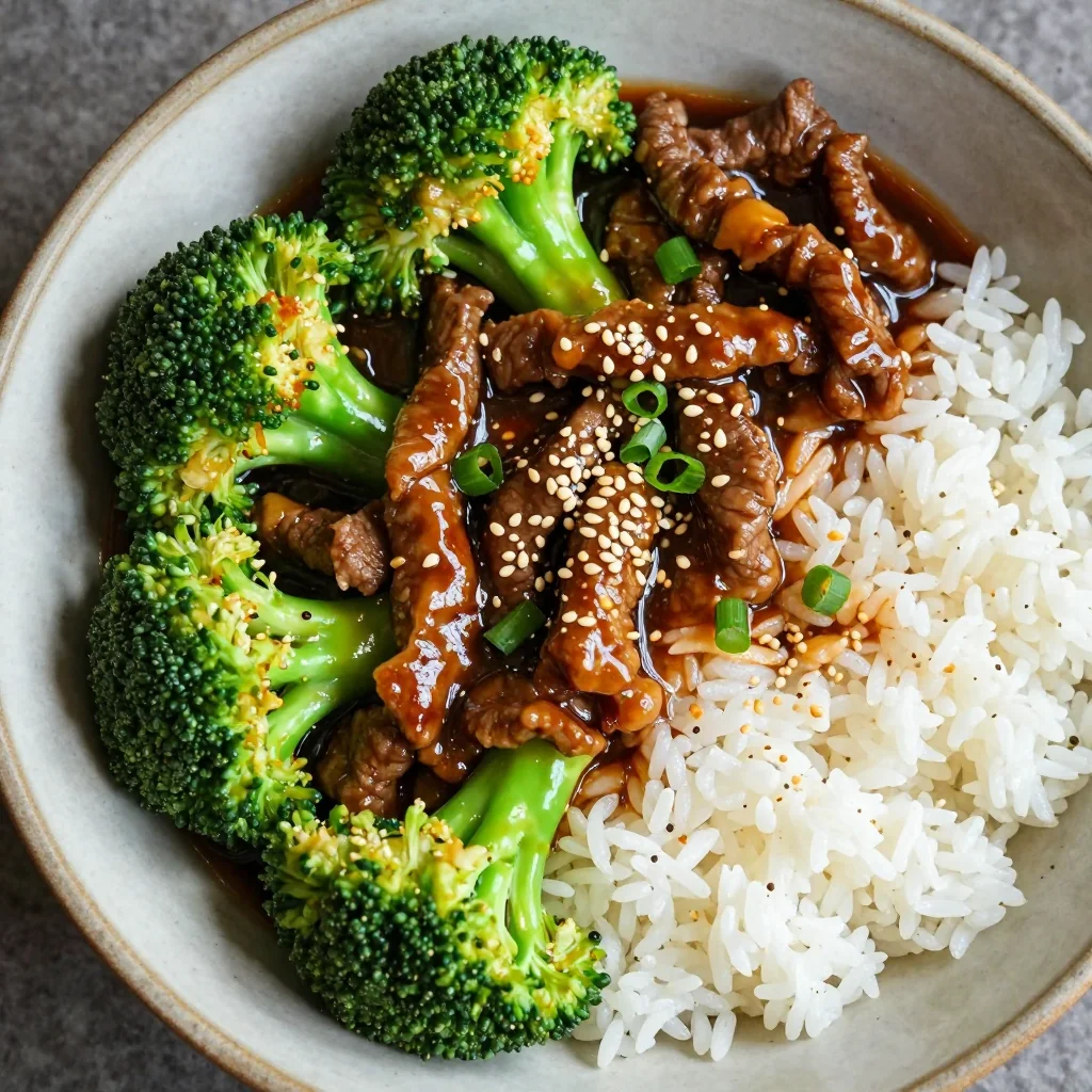 Easy Slow Cooker Beef And Broccoli With Soy Sauce And Ginger