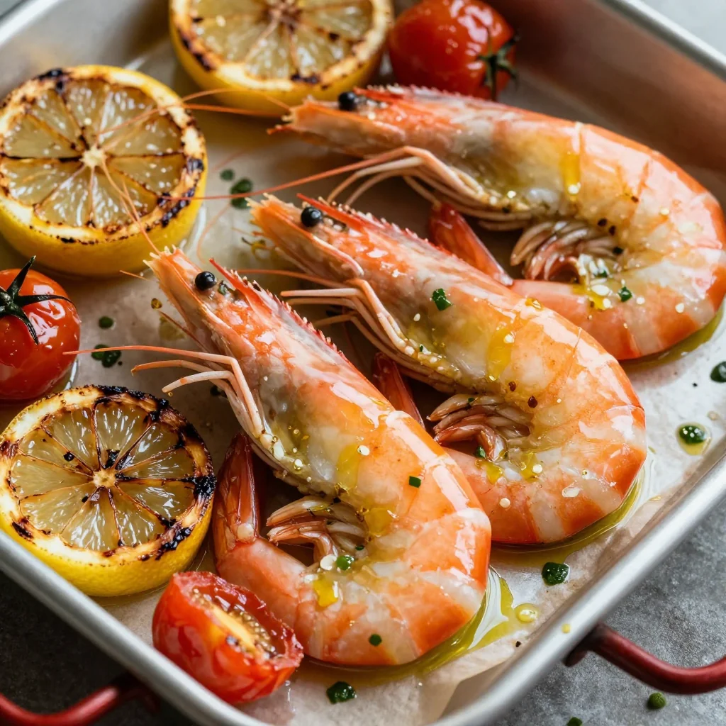 Sheet Pan Lemon Garlic Shrimp for a Healthy Dinner