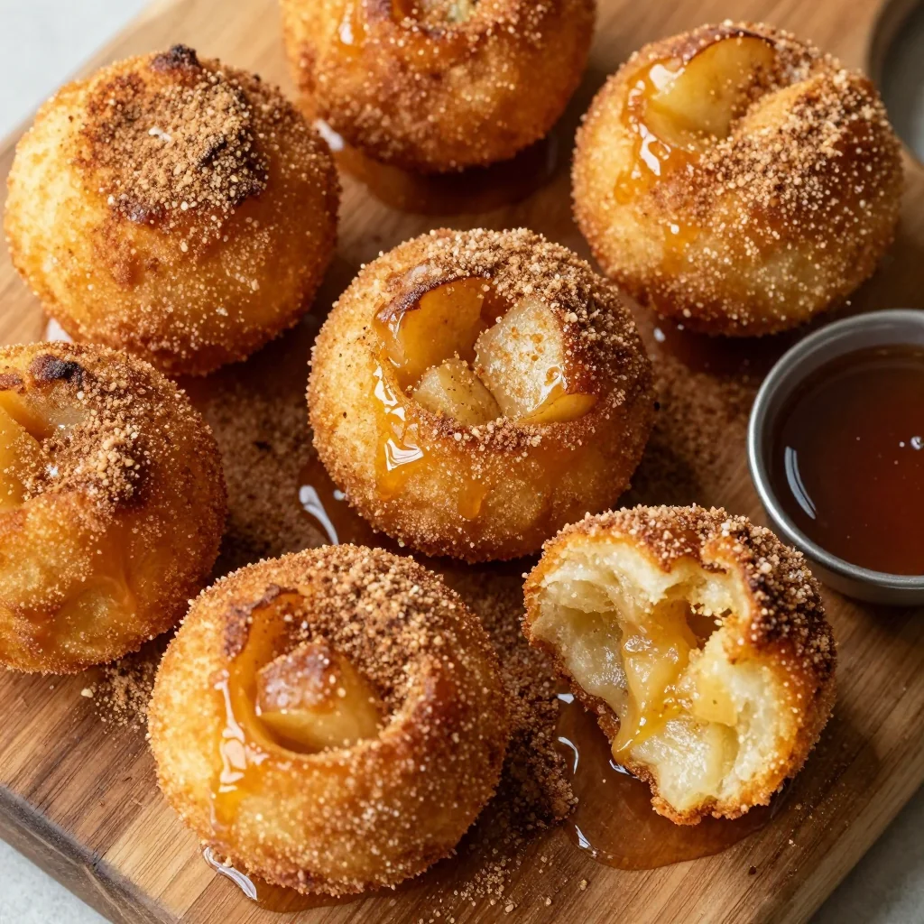 Cinnamon Sugar Apple Fritters for a Fried Treat