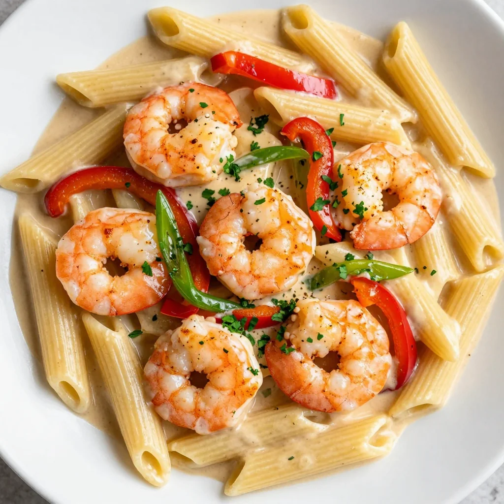 One Pan Creamy Cajun Shrimp Pasta For A Kick